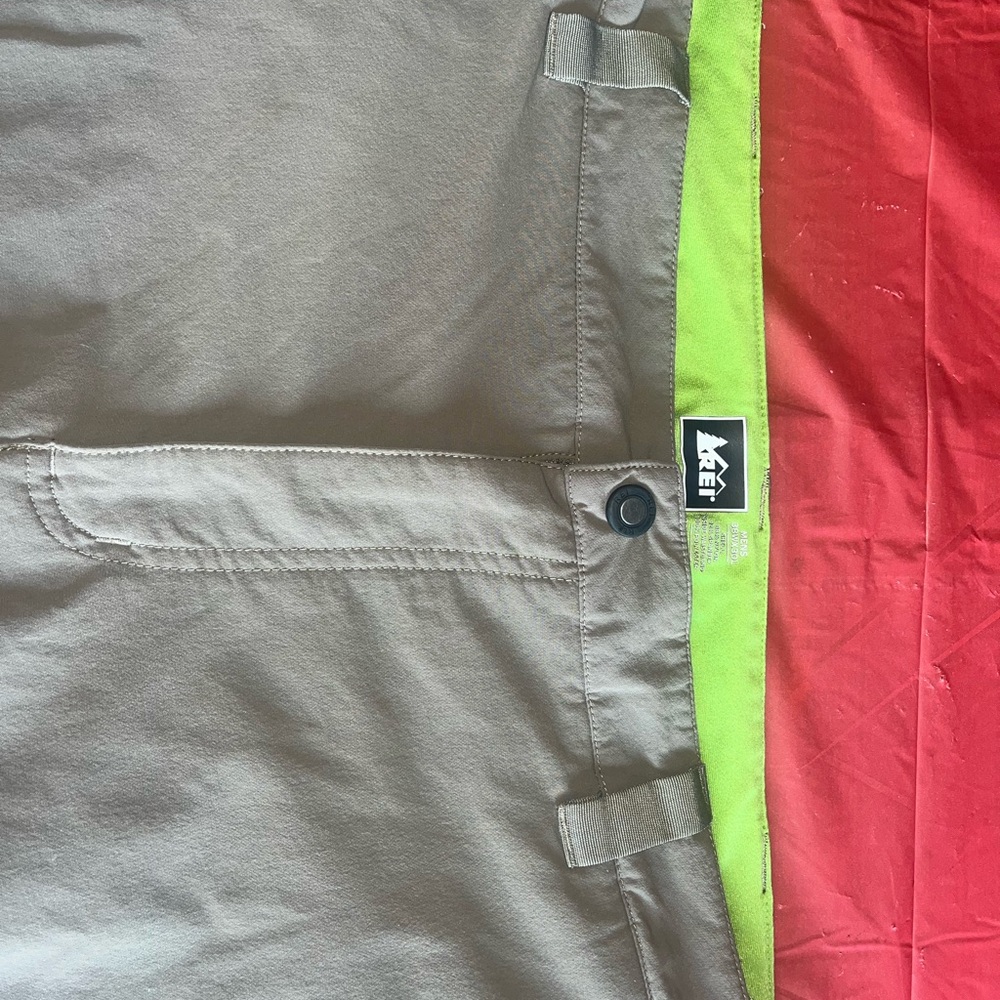 REI Hiking Shorts Mens 38x30 Outdoor Trail Lightweight Utility Cargo - Picture 3 of 11